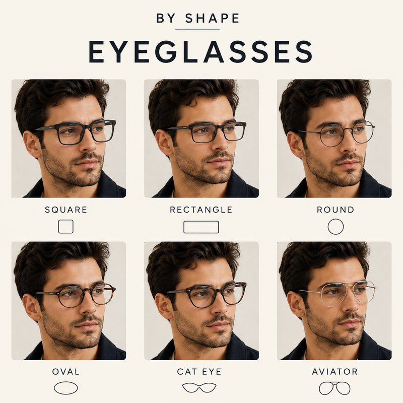 Eye Glasses By Shape