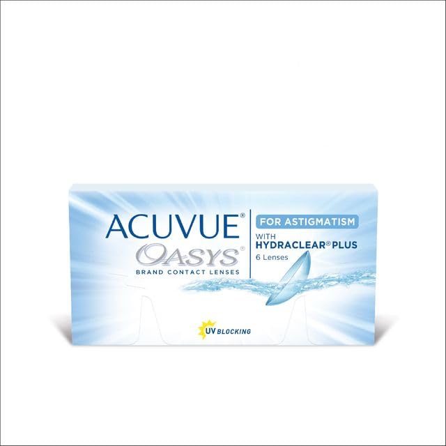 Acuvue Oasys for Astigmatism (Toric) Contact Lens - Pack of 6