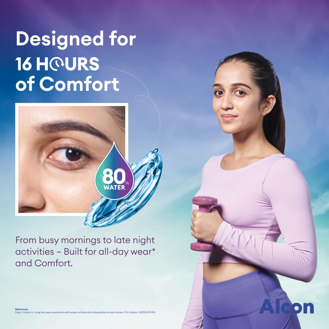 Alcon Precision1 One-Day Contact Lenses  - Pack of 30