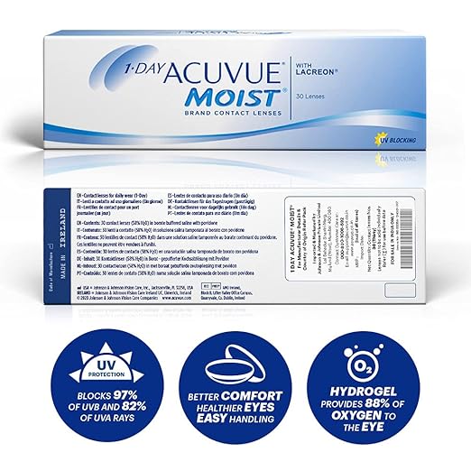 Acuvue Moist Daily Disposable 30 Lenses