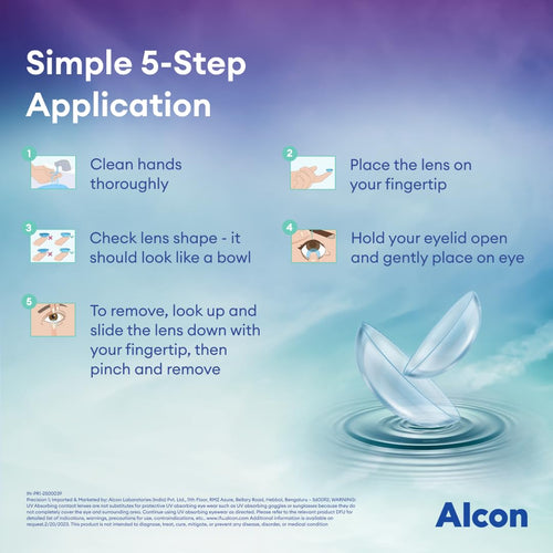 Alcon Precision1 One-Day Contact Lenses  - Pack of 30