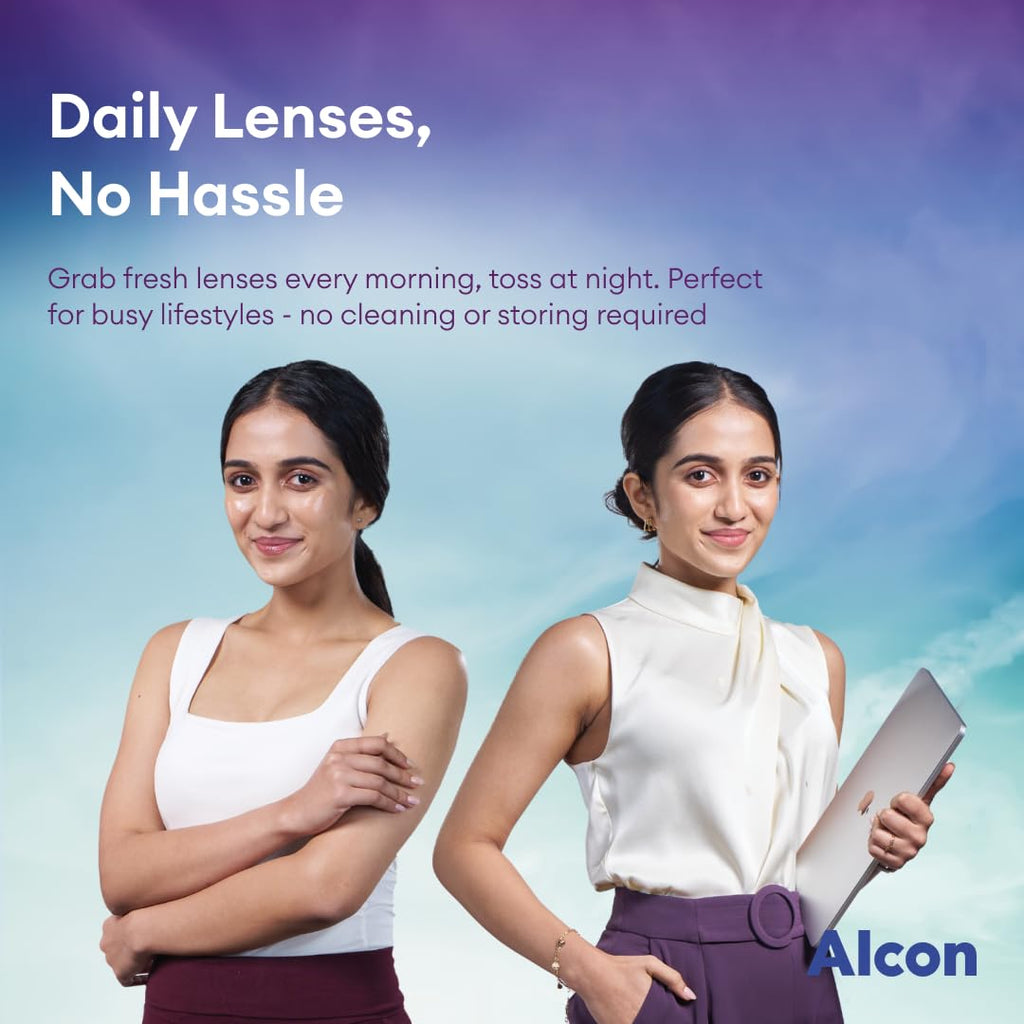 Alcon Precision1 One-Day Contact Lenses  - Pack of 30