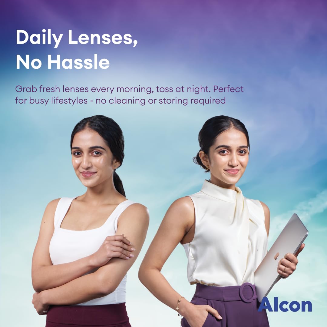 Alcon Precision1 One-Day Contact Lenses  - Pack of 30