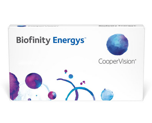 Cooper Vision Biofinity Energys Monthly 3 Lens Pack