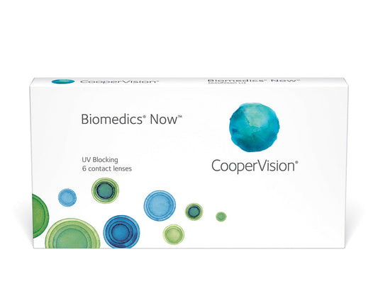 Cooper Vison Biomedics Now Monthly 6 Lens Pack